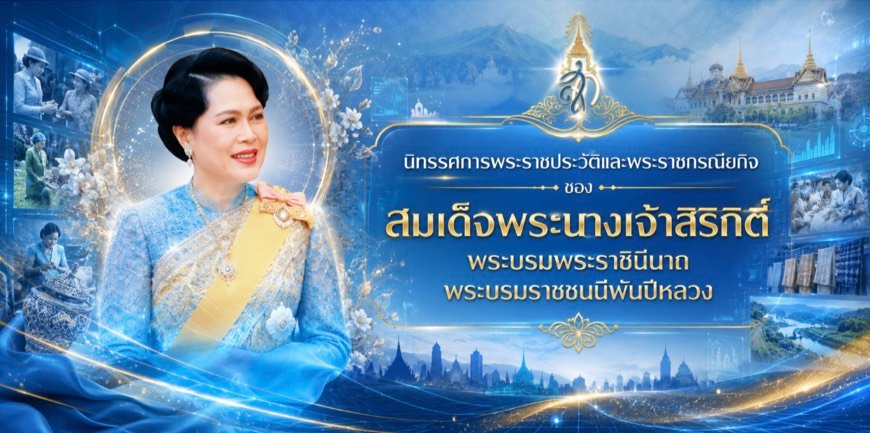 นิทรรศการพระราชประวัติและพระราชกรณียกิจของสมเด็จพระนางเจ้าสิริกิติ์ พระบรมพระราชินีนาถพระบรมราชชนนี พันปีหลวง