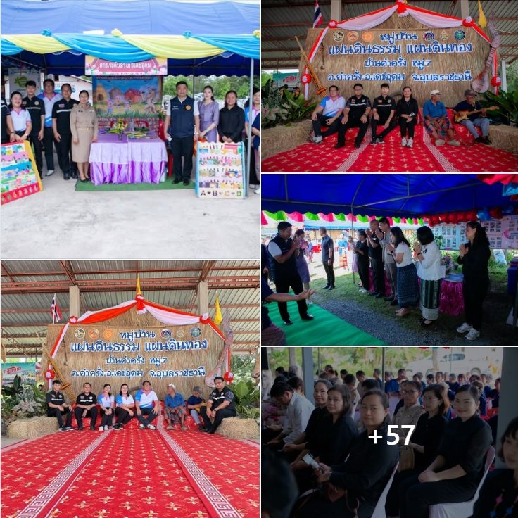 นางอรรชนา ชินทะวัน ครู ร่วมเป็นเกียรติและร่วมต้อนรับนายณัชฐเดช มุลาลี ผู้ตรวจราชการกรมการปกครองเขตตรวจการที่ 14/ประธานคณะกรรมการครวจประเมินผลงานโครงการหมู่บ้านเข้มแข็งตามแนวทาง “แผ่นดินธรรม แผ่นดินทอง” (หมู่บ้านอยู่เย็น)