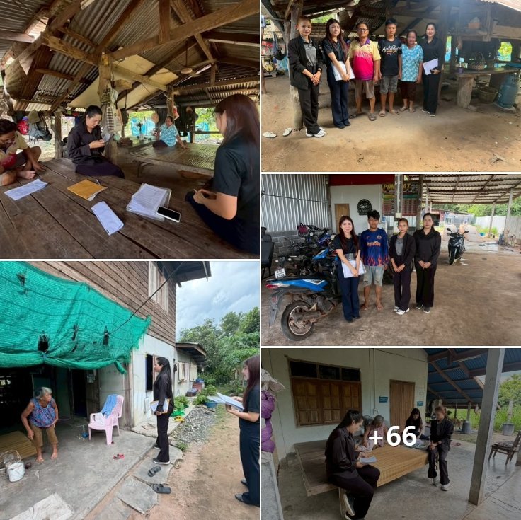 ศกร.ระดับตำบลโพนงาม ร่วมกับ เทศบาลตำบลโพนงาม ออกสำรวจ นักศึกษาที่หลุดออกจากระบบการศึกษา Thailand Zero Dropout