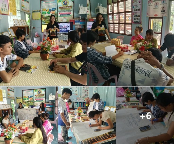 ศกร.ระดับตำบลสมสะอาด ดำเนินการจัดโครงการสถานศึกษาสีขาว ปลอดยาเสพติด 