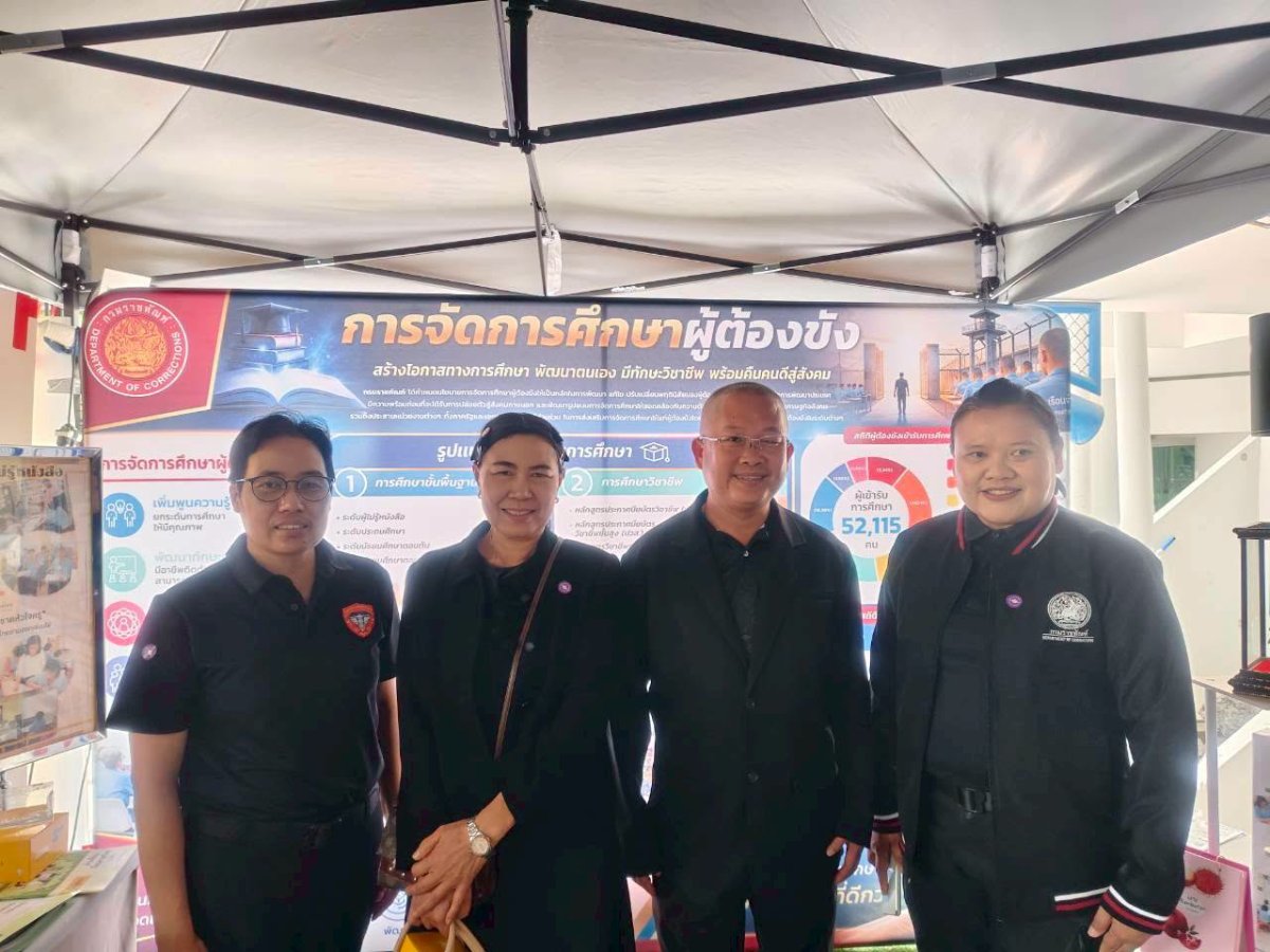 1 กรกฎาคม 2569 เข้าร่วมพิธีลงนามบันทึกความเข้าใจความร่วมมือการจัด ส่งเสริม และสนับสนุนการเรียบรู้ตลอดชีวิต การเรียนรู้เพื่อการพัฒนาตนเอง และการเรียนรู้เพื่อคุณวุฒิตามระดับ ระหว่างกรมส่งเสริมการเรียนรู้กับกรมราชทัณฑ์