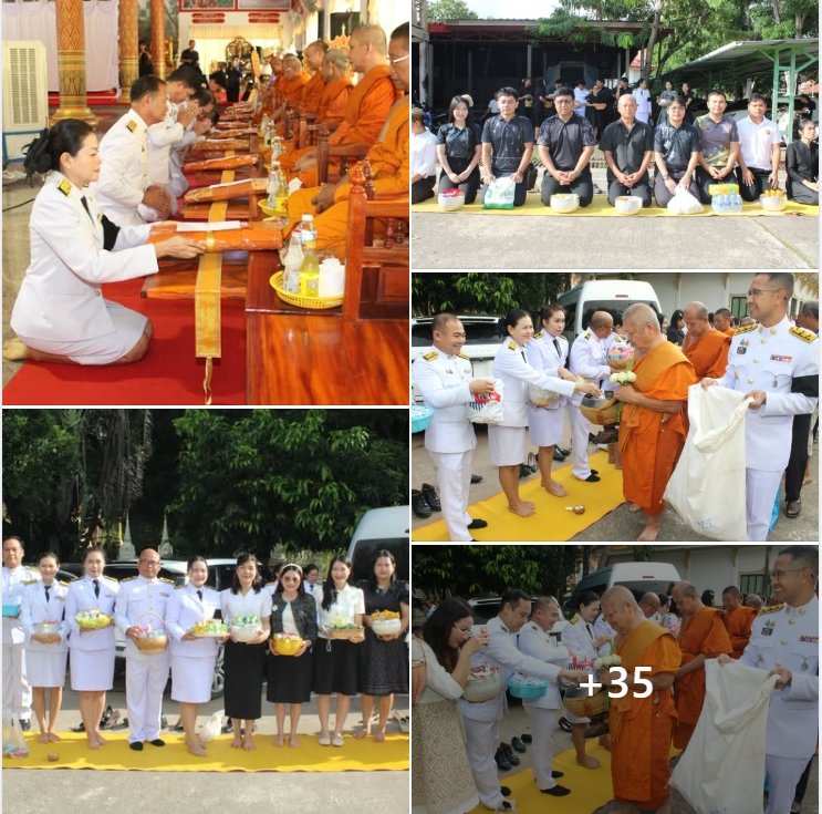 บุคลากร สกร.ระดับอำเภอเดชอุดมร่วมกิจร่วมพิธีบำเพ็ญกุศลสตมวาร (100) วัน 
