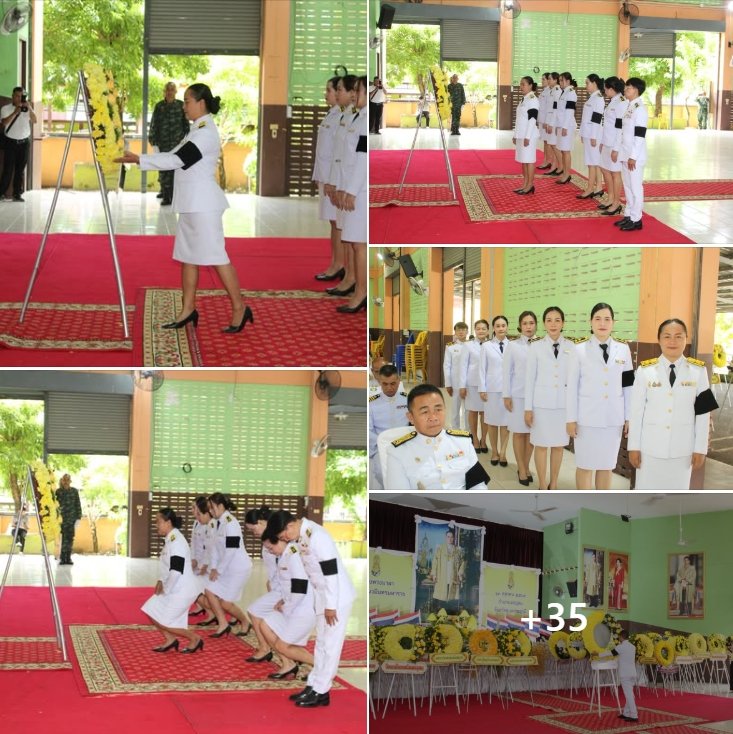 บุคลากร สกร.อำเภอเดชอุดม ร่วมพิธีทำบุญตักบาตร พระสงฆ์เพื่อถวายพระราชกุศลและน้อมสำนึกในพระมหากรุณาธิคุณ เนื่องในวันนวมินทรมหาราช 