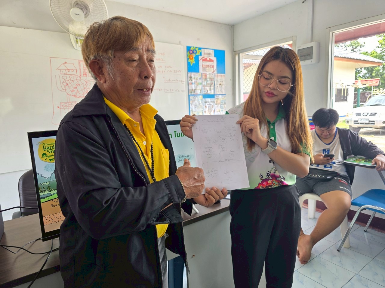 ศกร.ระตับตำบลนาเจริญ จัดกิจกรรมโครงการส่งเสริมการเรียนรู้ "โคก หนอง นา โมเดล "ตามหลักปรัชญาของเศรษฐกิจพอเพียง