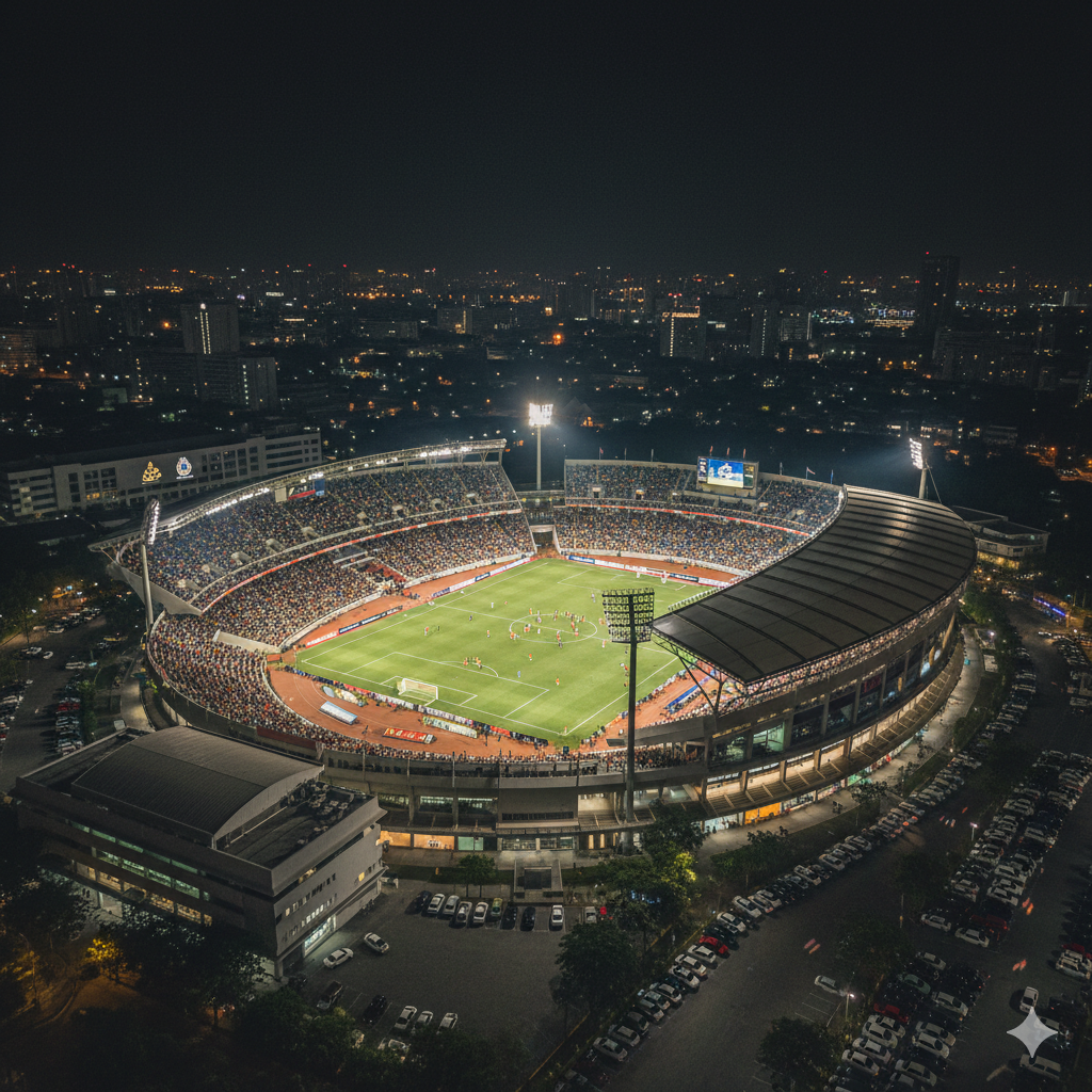 แหล่งเรียนรู้ในพื้นที่แขวงหัวหมาก สนามกีฬาราชมังคลากีฬาสถาน (Rajamangala National Stadium)